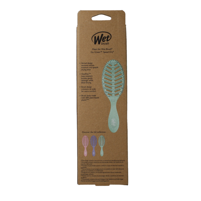 Wet Brush Go Green Speed Dry Vert 1 unité