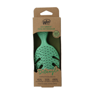 Wet Brush Wet Brush Go Green Detangler Mini Verde, 1 unidad