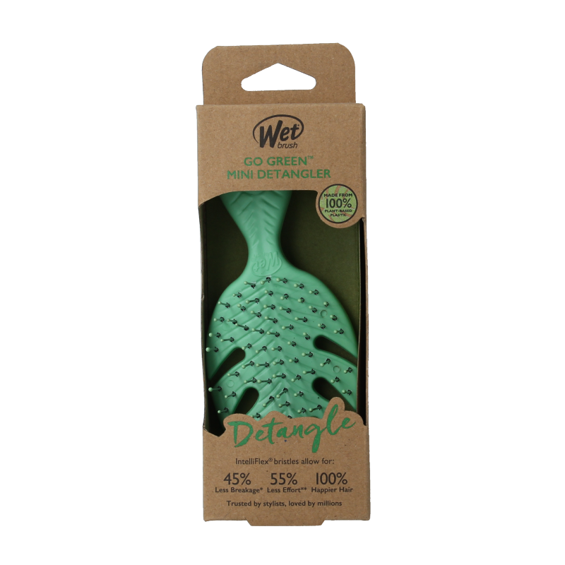 Wet Brush Go green detangler green mini 1 unidad