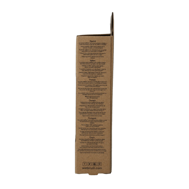 Wet Brush Go Green Mini Démêlant Vert 1 pièce