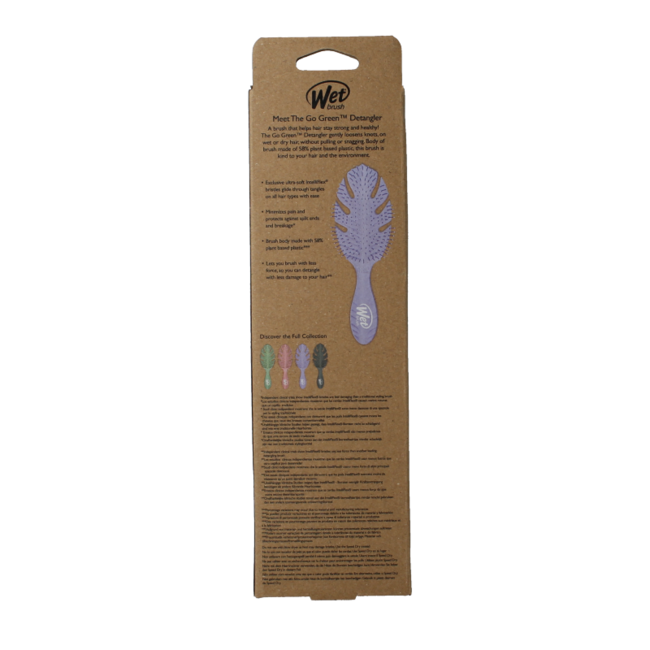 Wet Brush Go Green Detangler Lavendel 1 Stück