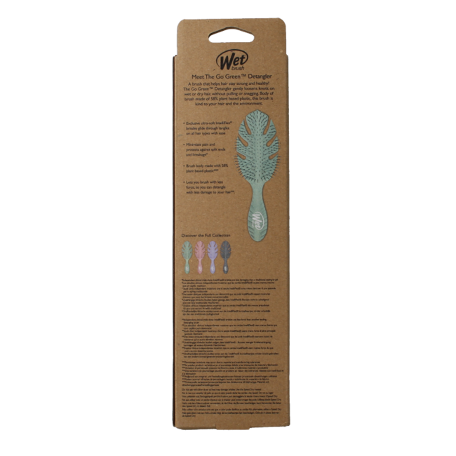 Wet Brush Go Green Detangler Green 1 Piece