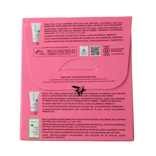 Teaology Peach Tea Hair Kit 1 Piece