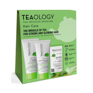 Teaology Kit de soin capillaire réparateur au Matcha, 1 pièce