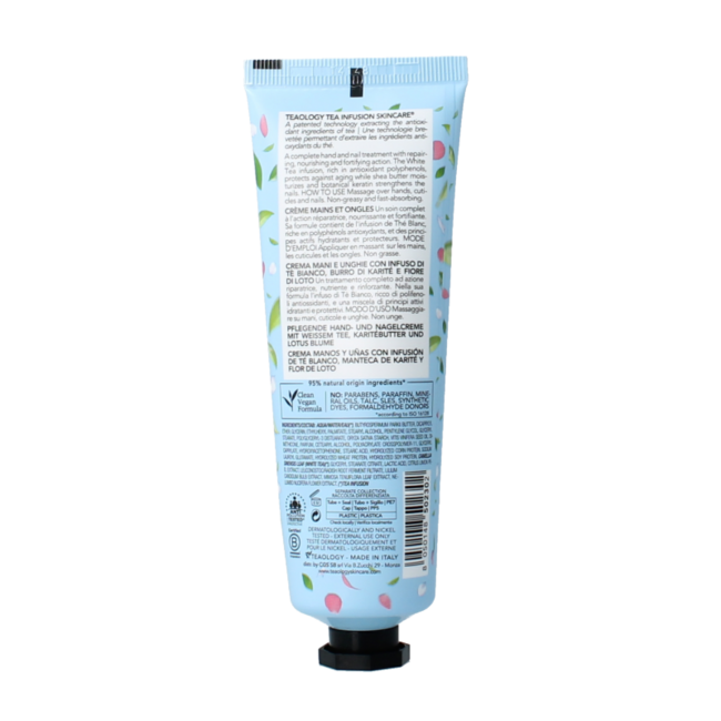 Teaology White Tea Hand- & Nagelcreme 75 Milliliter