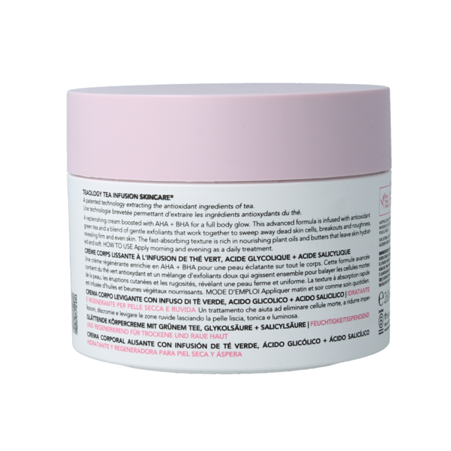Teaology Green Tea Glycolic Körpercreme 260 Gramm