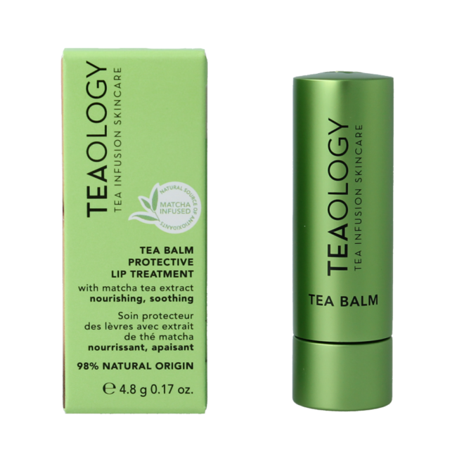 Bálsamo labial Teaology té matcha 4,8 gramos