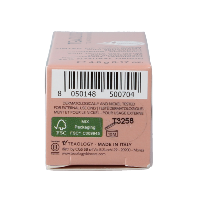Teaology Bálsamo labial té de vainilla 4,8 gramos