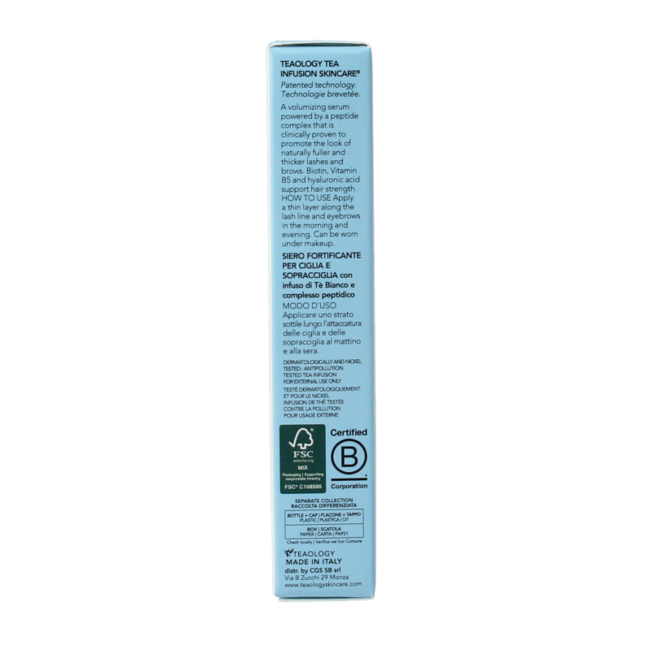 Teaology Lash and brow peptide infusion 5 mililitros