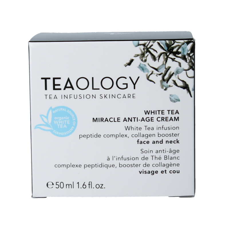 Teaology Crema antiedad de té blanco 50 mililitros