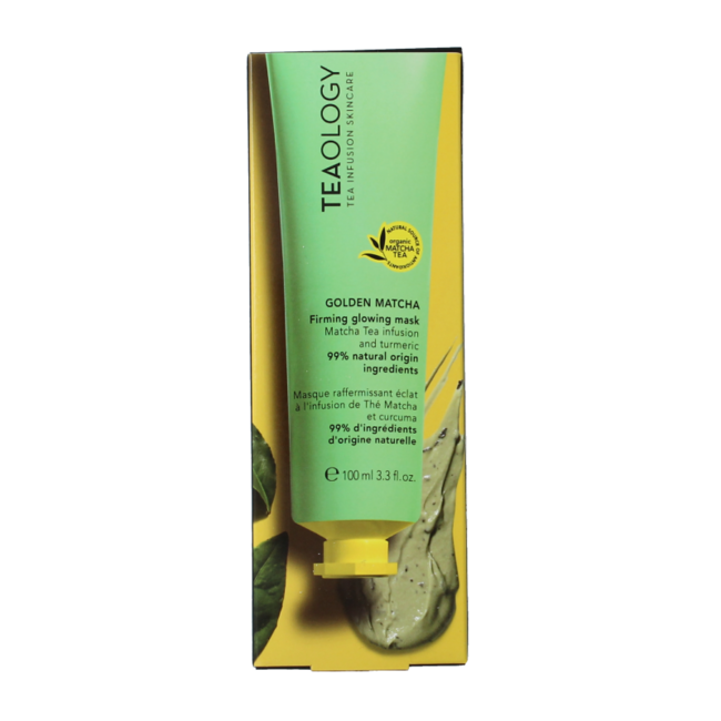 Teaology Golden matcha firming glow mask 100 Milliliter