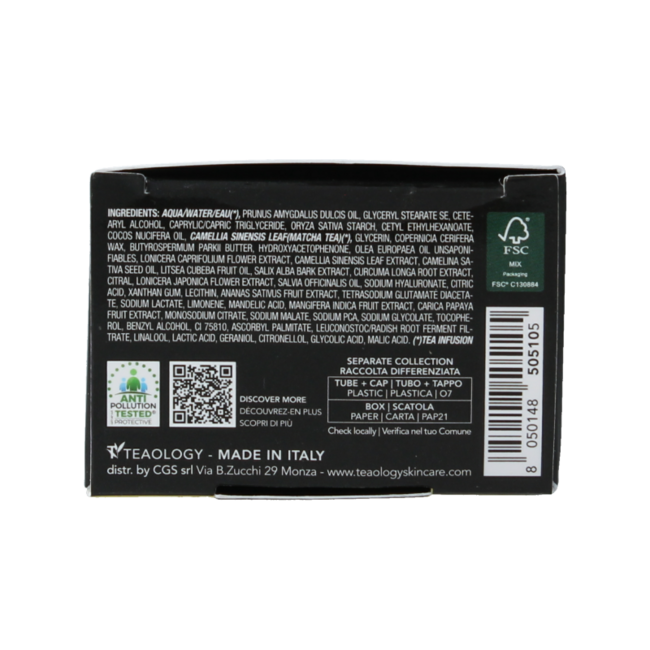 Mascarilla reafirmante y luminosa Teaology Golden Matcha 100 mililitros