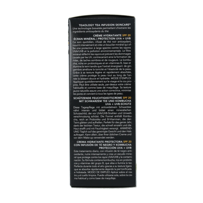 Teaology Kombucha Tee Feuchtigkeitscreme LSF 20 50 Milliliter