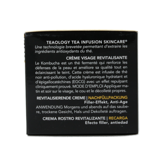 Teaology Kombucha Tè Crema Viso Rivitalizzante Ricarica 50 Millilitri