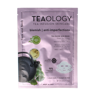 Teaology Tea Glow AHA Maske reinigend 1 Stück