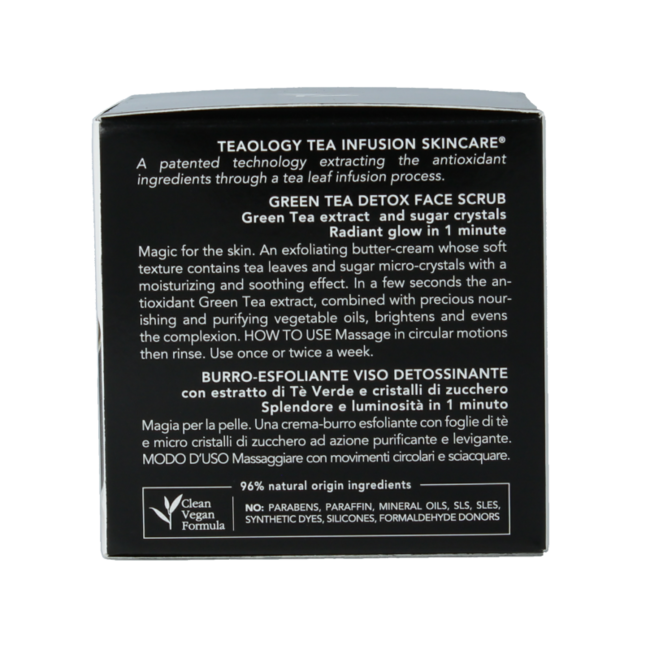 Teaology Green tea detox face scrub 50 Millilitre