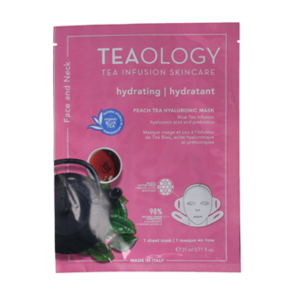 Teaology Peach tea mask hyaluronic 21 Millilitres