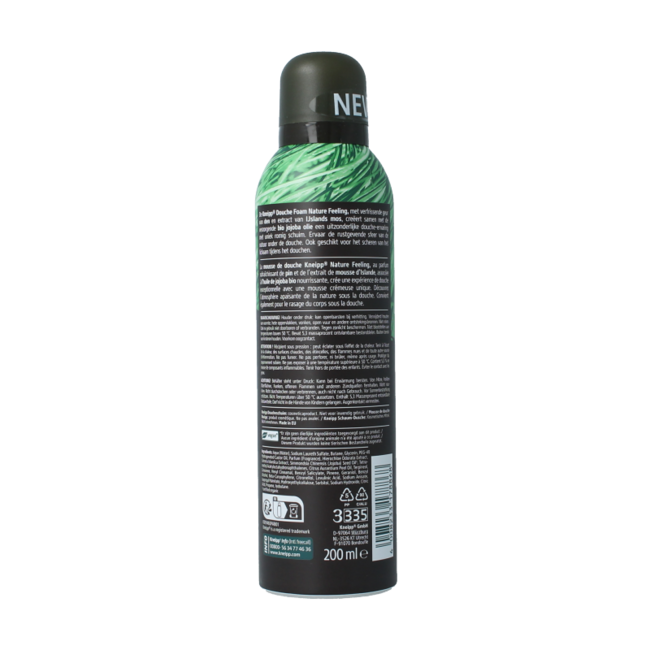 Men Duschschaum Nature Feeling 200 Milliliter