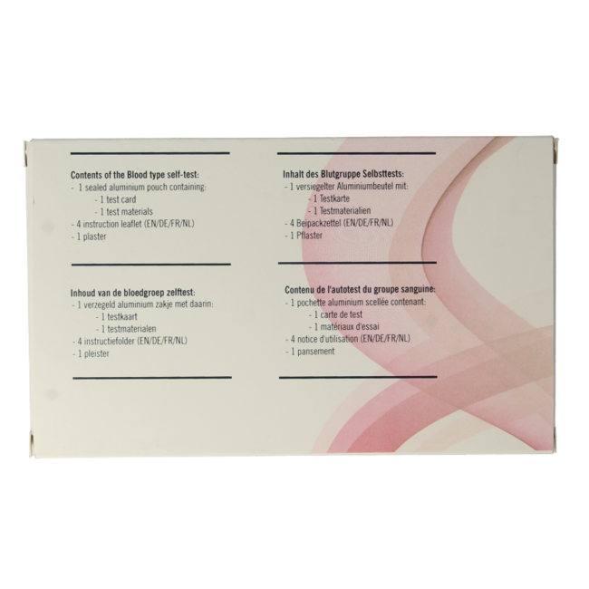 The Tester Blutgruppen-Test, 1 Stück