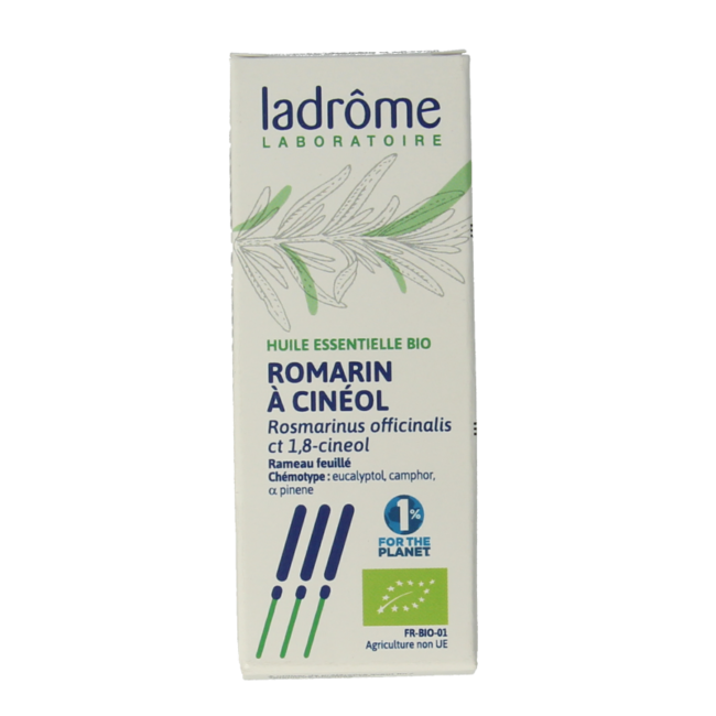 Ladrome Rosemary CT cineole organic 10 Millilitres
