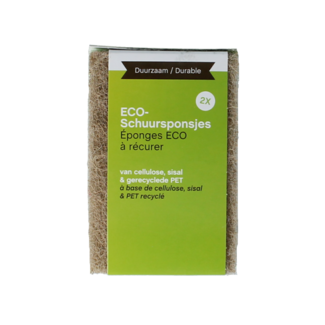 Greenhub Greenhub Schuursponsjes eco 2 Stuks