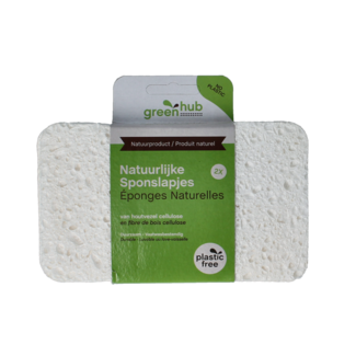 Greenhub Greenhub Sponslapjes 2 Stuks