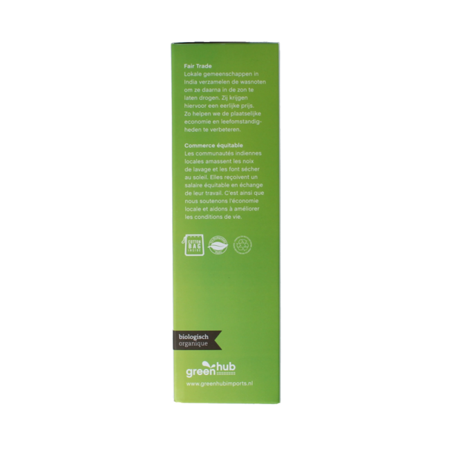 Greenhub Waschnüsse mit Baumwoll-Waschbeutel 200 Gramm