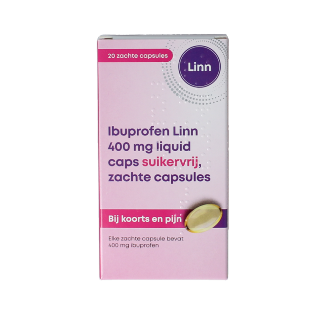 Ibuprofene liquido 400mg senza zucchero 20 Capsule