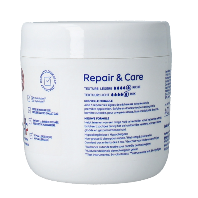 Body repair & care urea cream 400 Millilitres