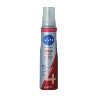 Nivea Nivea Hair care styling mousse color protect 150 Milliliter