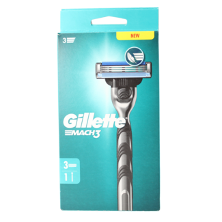 Gillette Système de rasage Mach3 base 1 pièce