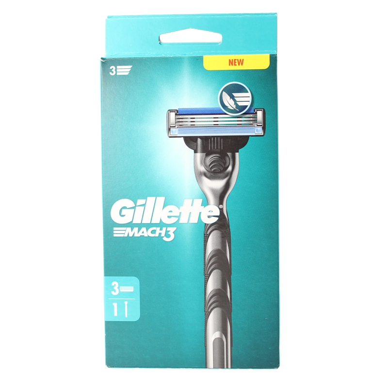 Gillette Sistema de afeitado Mach3 base 1 unidad