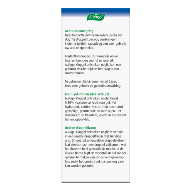 Eye Gel for Inflamed Eyelids 10ml