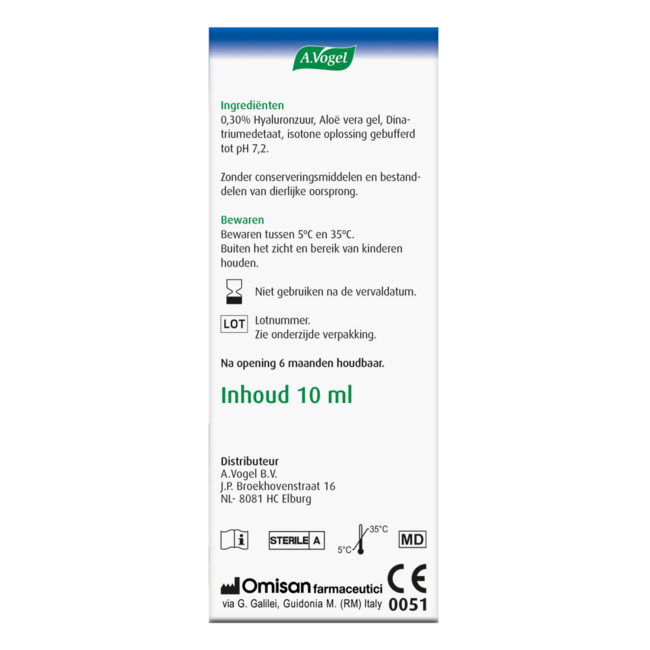 Gel oculare per palpebre infiammate 10 Millilitri