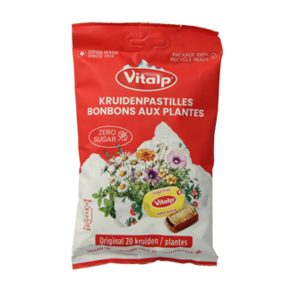 Vitalp Vitalp 20 Kruiden original suikervrij 75 Gram