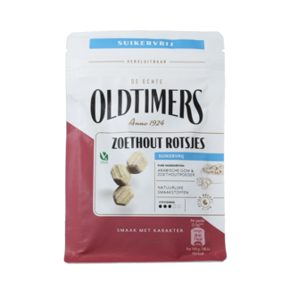 Oldtimers Oldtimers Liquorice rocks 100 Gram
