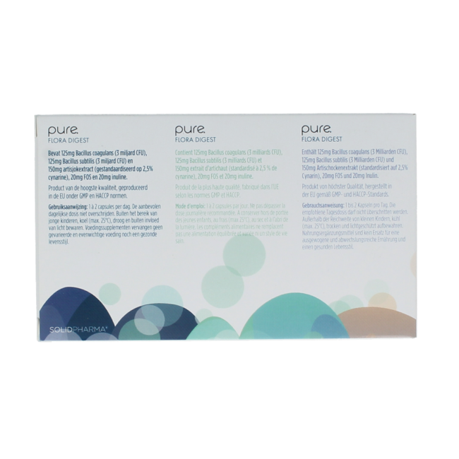 Pure Pure flora digest 30 Capsules