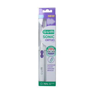 GUM GUM Sonic Ortho Battery Toothbrush 1 Piece