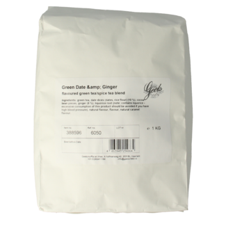 Geels Geels Green date & ginger 1 Kilogramo