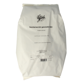 Geels Raíz de jengibre cortada bio Geels 1 kg