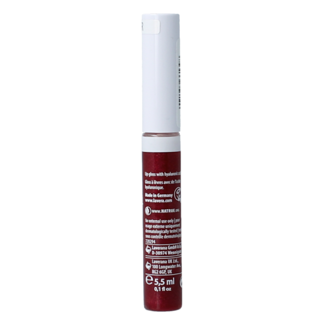Lavera High Shine Water Gloss Raspberry 03 Organic Tester (1 Tester)