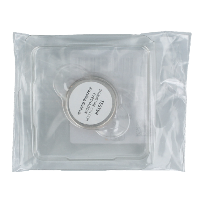 Lavera Signature colour eyeshadow dazz gold 08 bio test 1 Tester