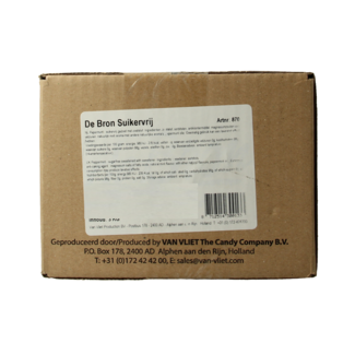 De Bron De Bron Caramelos de menta sin azúcar 3 kg