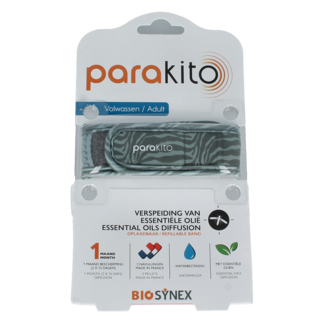 Parakito Parakito Pulsera antimosquitos adultos jungla 1 unidad
