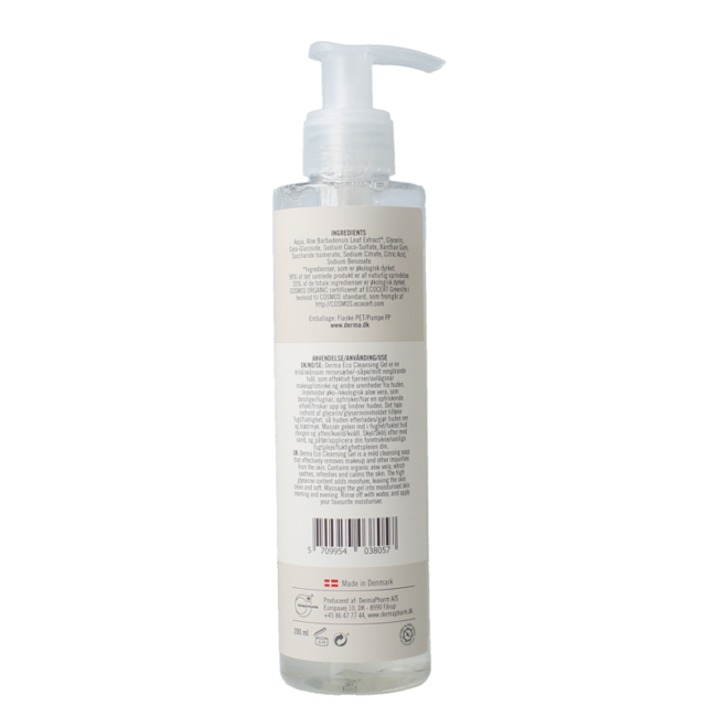 Gel limpiador Derma Eco 200 mililitros
