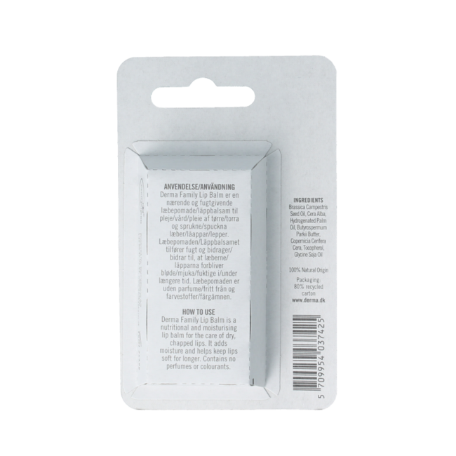 Derma Family lip balm 2 pieces