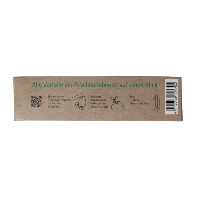 Biomat Natura compostable lunch bag 6 litre 20 pieces