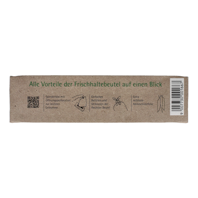 Sacchetti porta pranzo compostabili Biomat Natura 2 litri (35 Pezzi)