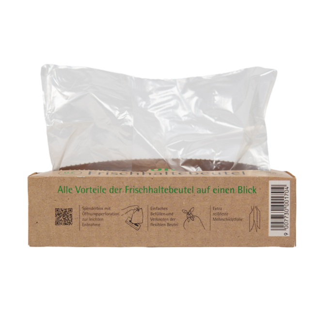 Biomat Natura Kompost-Frühstücksbeutel 2 Liter 35 Stück
