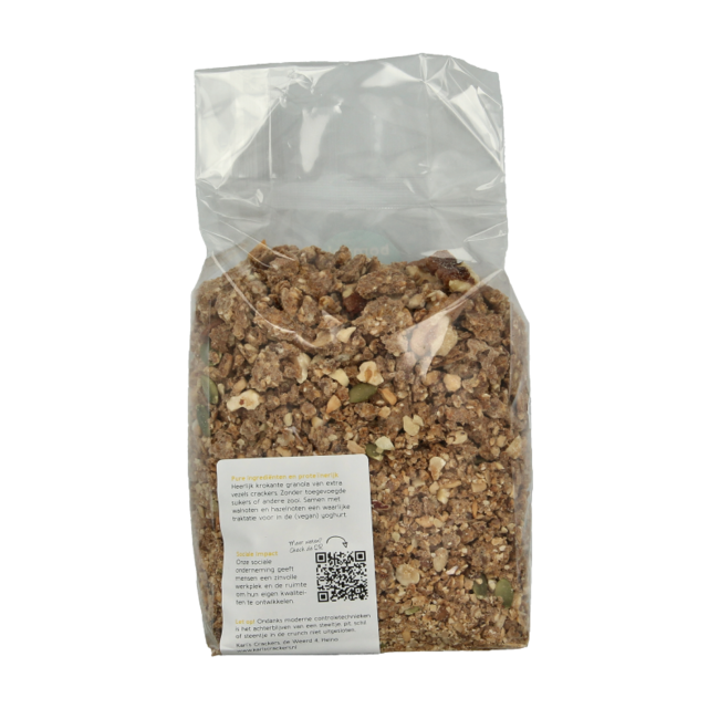 Kari's Crunch Granola bio extra fibres et protéines 330 g